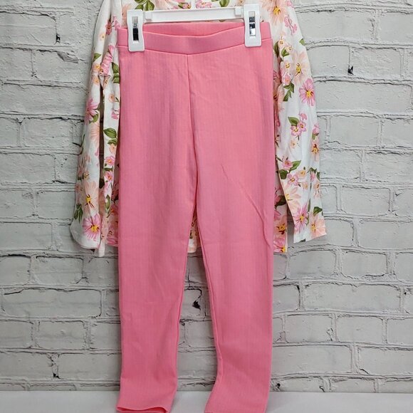 'THE CHILDREN'S PLACE' 'VICTORIAN TEA ROSE' LONG-SLEEVE TOP & LEGGINGS OUTFIT - Picture 3 of 14